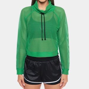 PUMP OPEN MESH PULLOVER